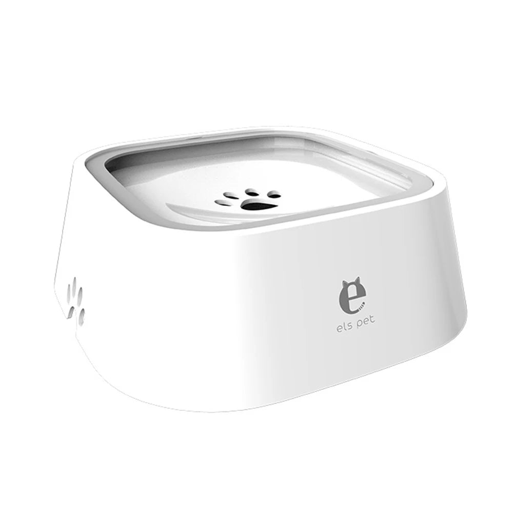  Pet Floating Water Bowl | Spill-Proof Design with Slow-Feed Technology