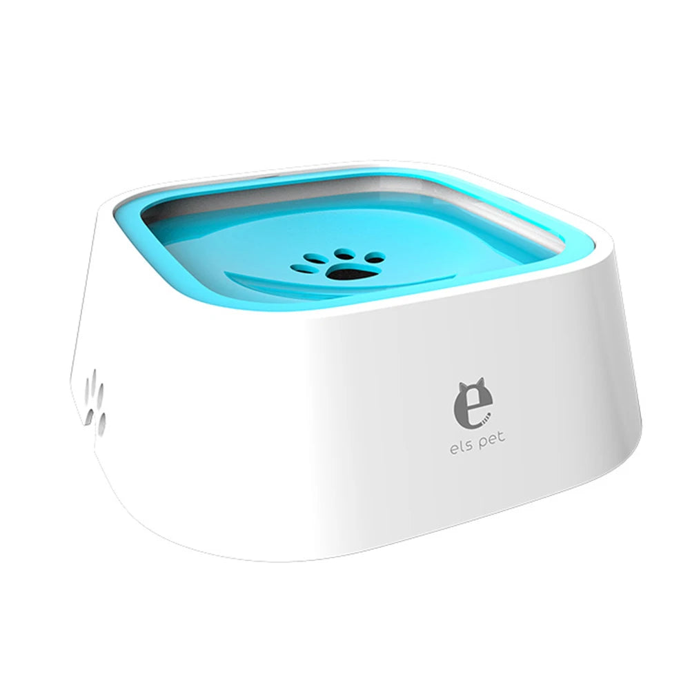  Pet Floating Water Bowl | Spill-Proof Design with Slow-Feed Technology