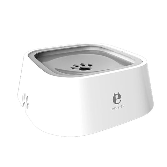  Pet Floating Water Bowl | Spill-Proof Design with Slow-Feed Technology